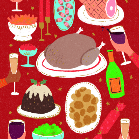 Christmas dinner christmas cards Christmas Dinner Christmas Cards