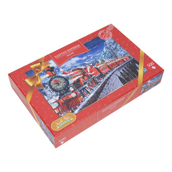 500 Piece Santa Express Jigsaw Puzzle 500 Piece Santa Express Jigsaw Puzzle