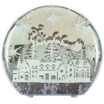 Light up Scene Flying Sleigh Light up Scene Flying Sleigh