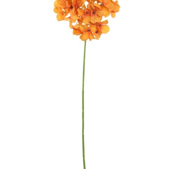 Faux Hydrangea Stem Burnt Orange Faux Hydrangea Stem Burnt Orange