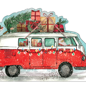 Campervan Design Charity  Christmas Cards - Pack of 10 Campervan Design Charity  Christmas Cards - Pack of 10