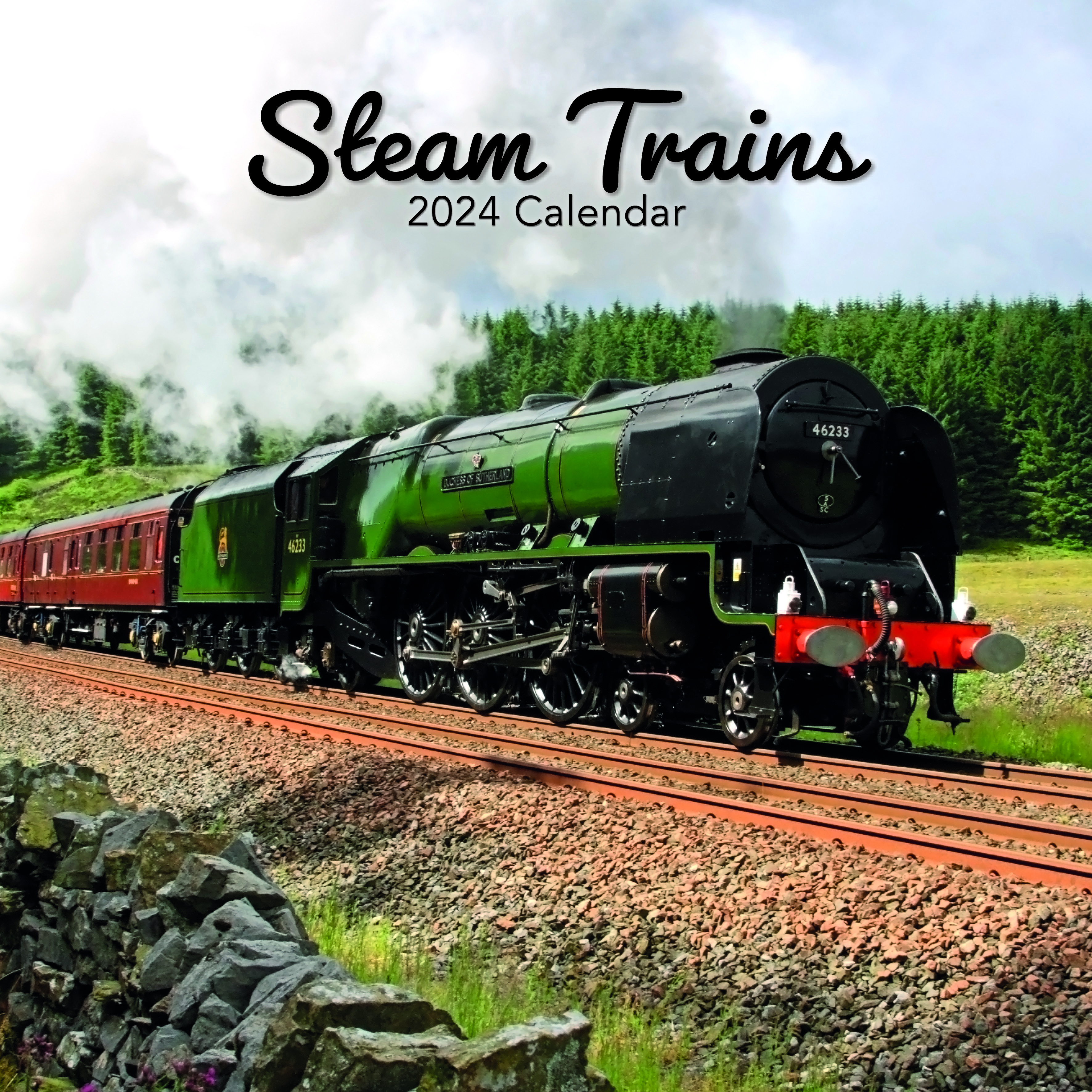 Steam Trains 2024 Calendar | Barnardo's Online Charity Shop