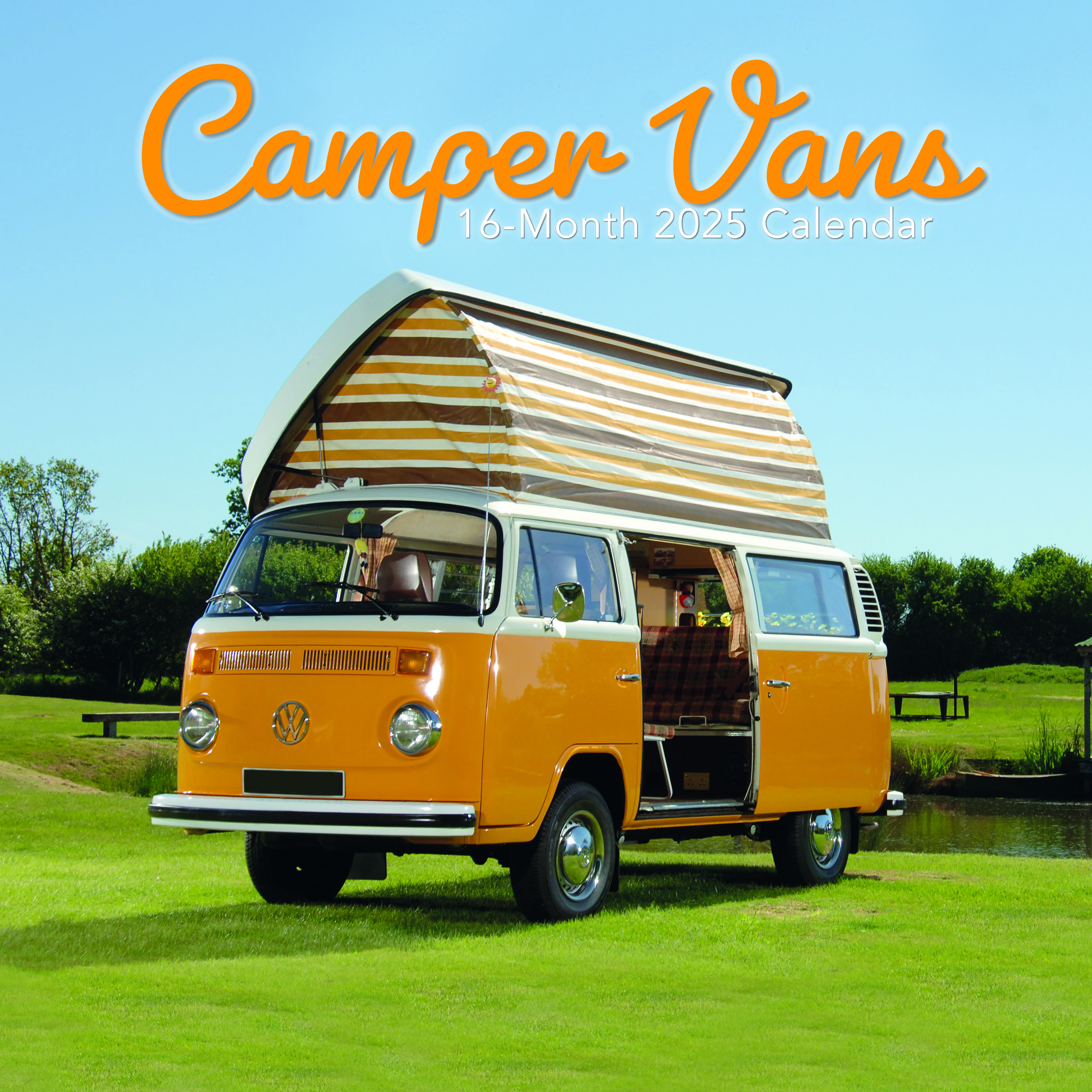 Camper Vans 2025 Calendar Barnardo s Online Charity Shop
