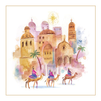 Three Kings Pack of 10 Charity Christmas Cards Three Kings Pack of 10 Charity Christmas Cards