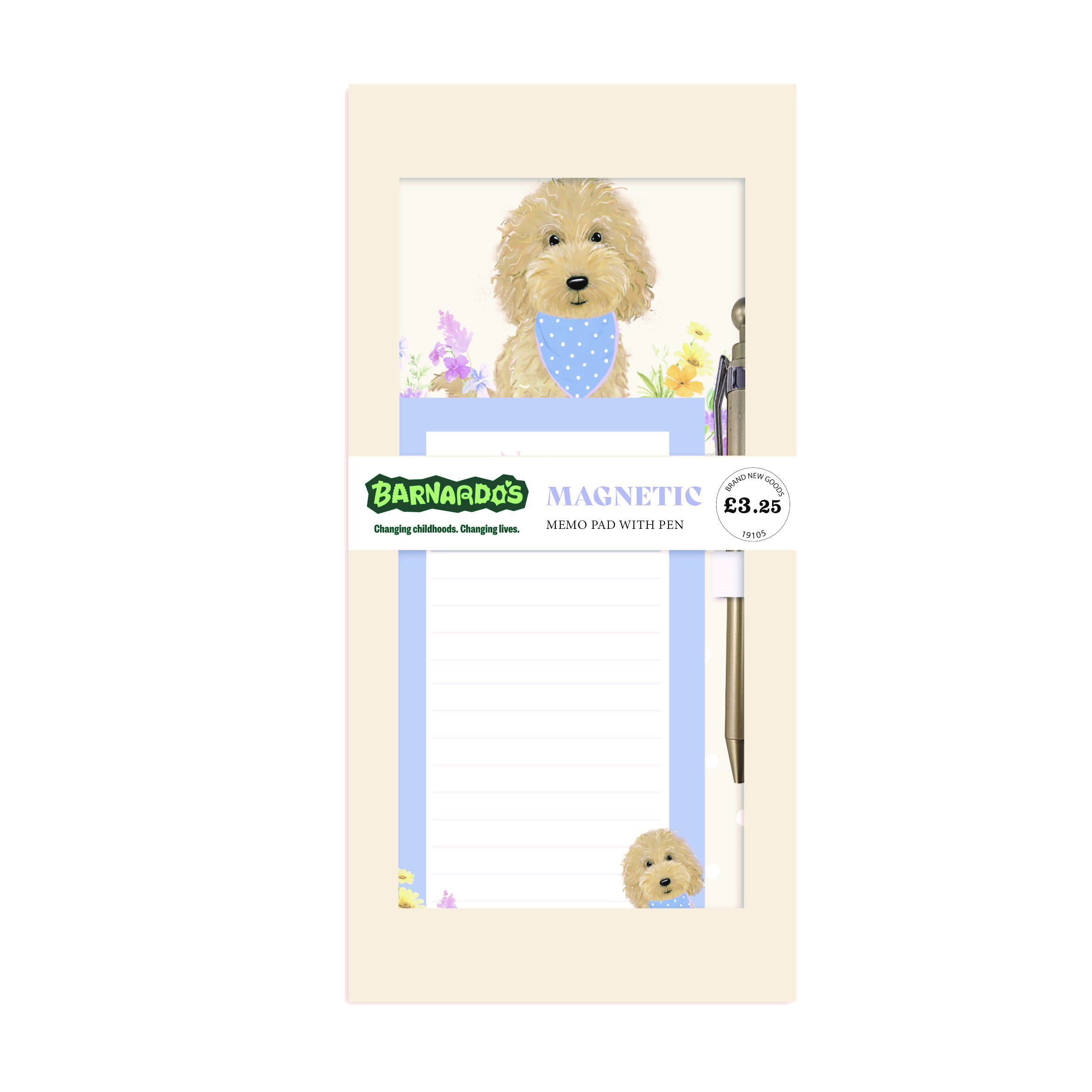 Limited Edition Tilly The Tatty Dog Slim Memo Pad Pen