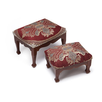 Set of 2 Nesting Footstools Set of 2 Nesting Footstools