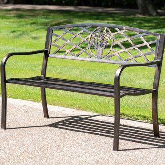 Coalbrookdale Garden Bench Bronze Coalbrookdale Garden Bench Bronze
