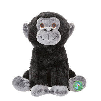 9" ECO Plush Gorilla Soft Toy 9" ECO Plush Gorilla Soft Toy