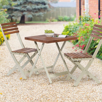 2 Tone Burley Hardwood Bistro Set 2 Tone Burley Hardwood Bistro Set
