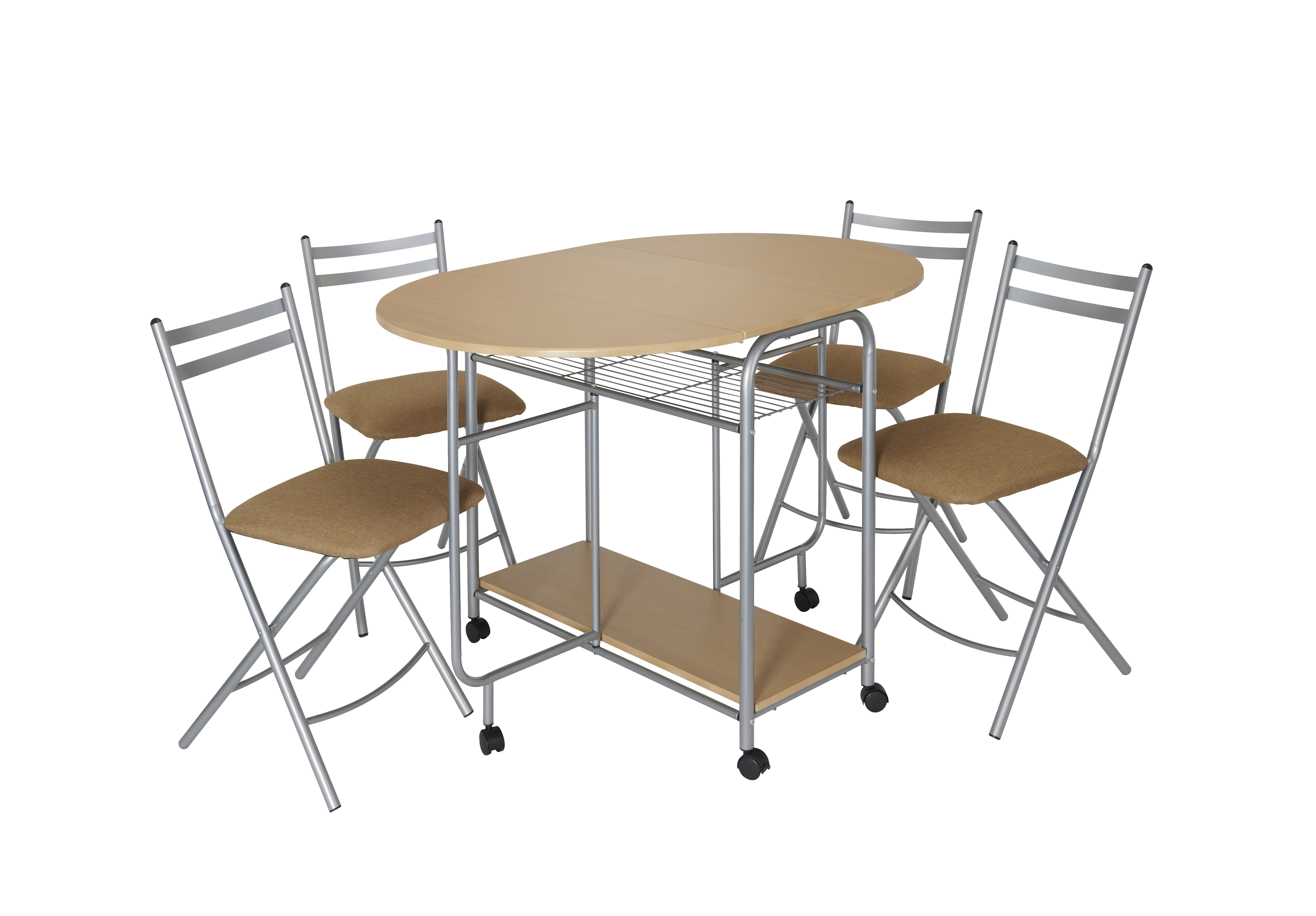Space Saving Stowaway Dining Set Dunelm Stowaway Dining Table And