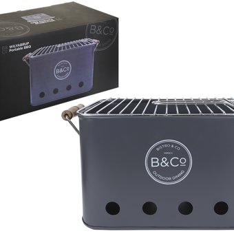 Grey Portable BBQ Grey Portable BBQ