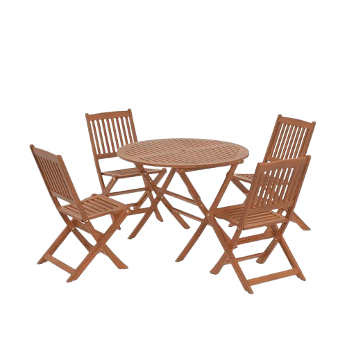 John Lewis Anyday Seater Eucalyptus Wood Folding Bistro Set