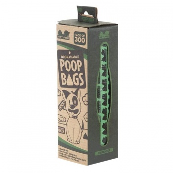 Degradable poop clearance bags