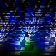 NOMA Percy Peacock Decorative Indoor LED Battery Operated Wall Light