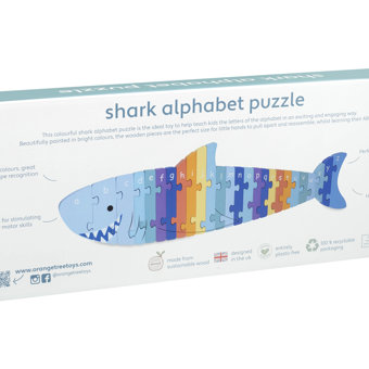 Shark Alphabet Puzzle Shark Alphabet Puzzle