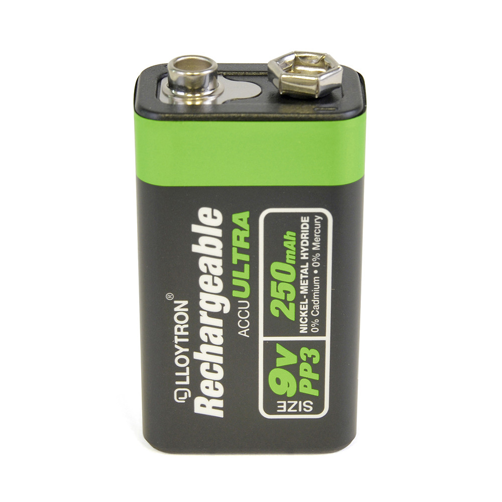 Pile 9V NIMH (batterie rechargeable)