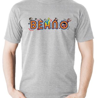 Men's The Beano Logo Sports Grey Colour T-Shirt Men's The Beano Logo Sports Grey Colour T-Shirt