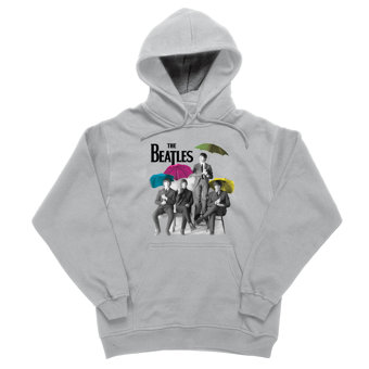 Men's The Beatles Umbrellas Design Sports Grey Hoodie Men's The Beatles Umbrellas Design Sports Grey Hoodie