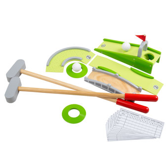 Bigjigs Wooden Crazy Golf Set Bigjigs Wooden Crazy Golf Set
