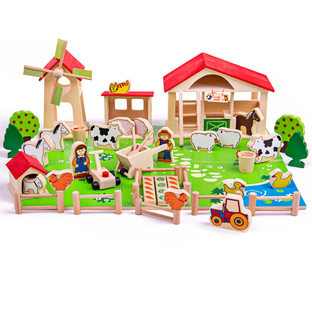 Toy farm sets uk sales