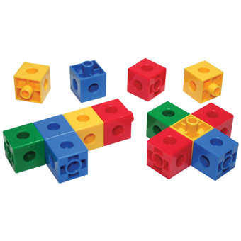 Bigjigs Toys Children's Linking Cubes Set of 600pcs Educational Toy Bigjigs Toys Children's Linking Cubes Set of 600pcs Educational Toy