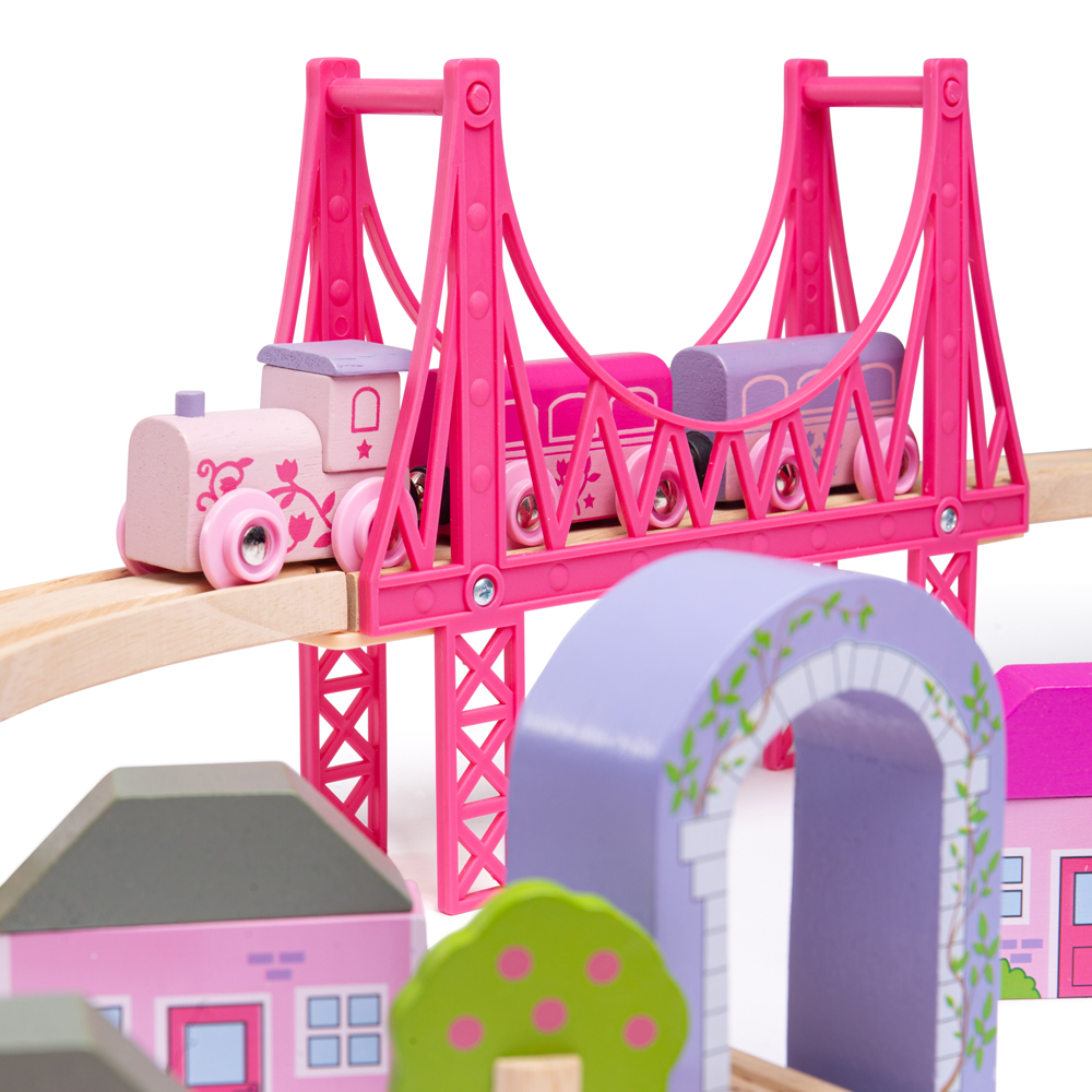 Pink train sets for girl online