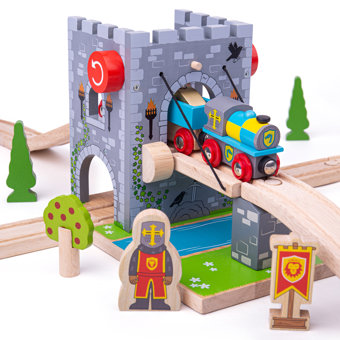 Bigjigs Rail Wooden Drawbridge Train Set Accessory Bigjigs Rail Wooden Drawbridge Train Set Accessory