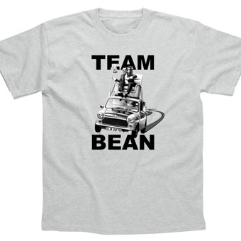 Team Bean Sports Grey T-Shirt  Team Bean Sports Grey T-Shirt