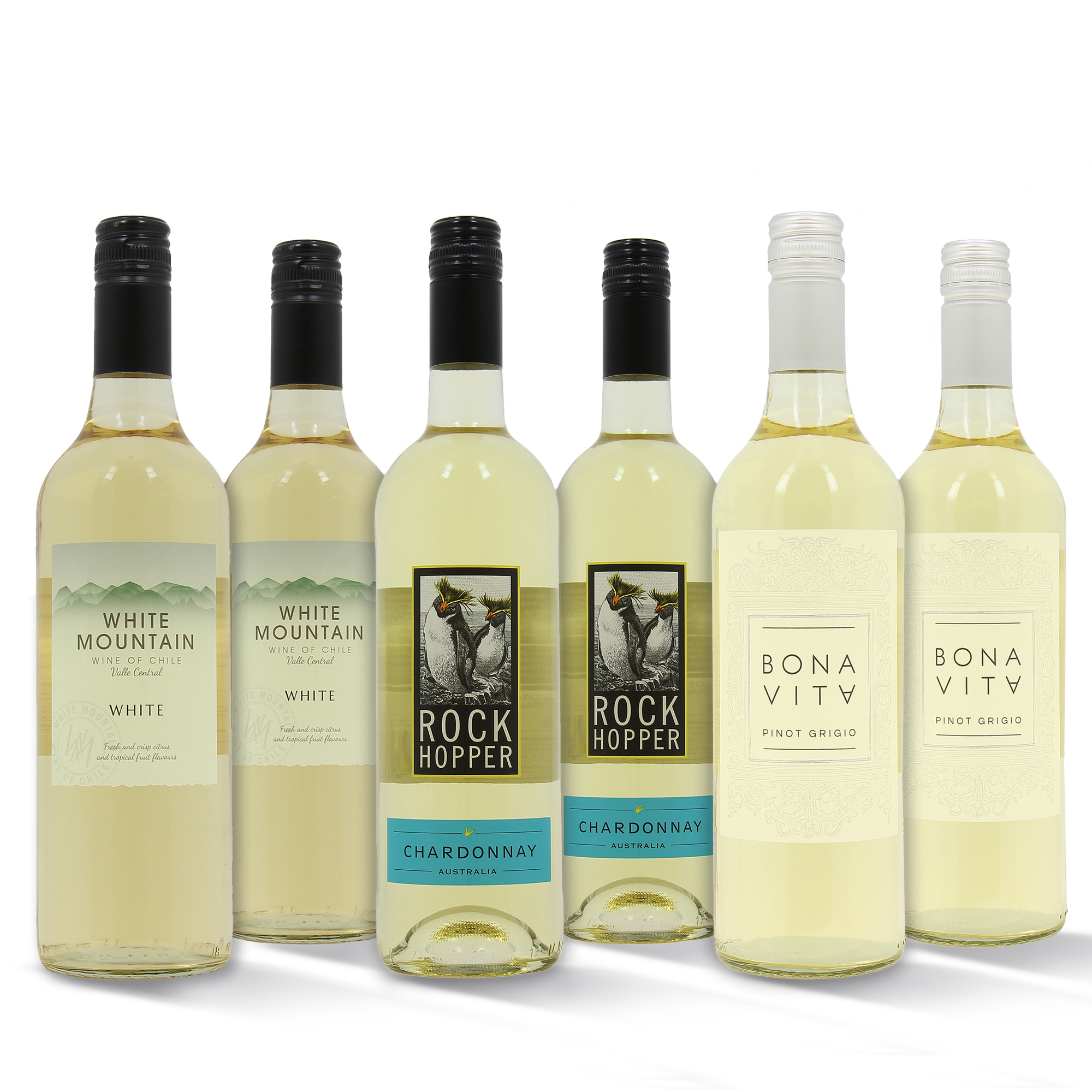 Specially Selected Wine Lovers Case of White Wine Christmas Gift