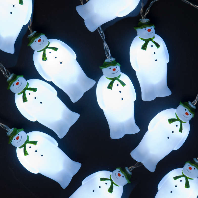 The Snowman Battery Operated 10 LED Chri...