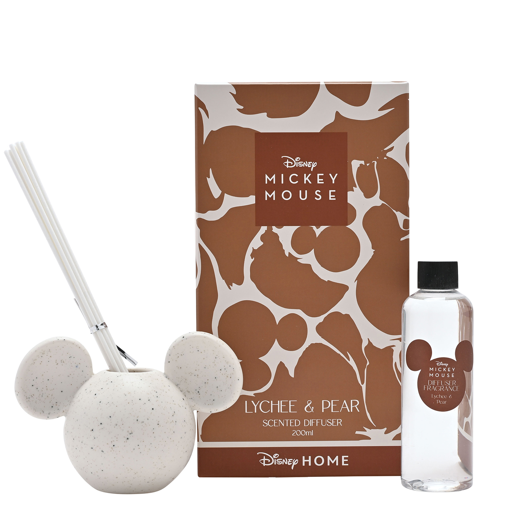 Disney Mickey Mouse White Ceramic Vessel Lychee & Pear Fragranced ...