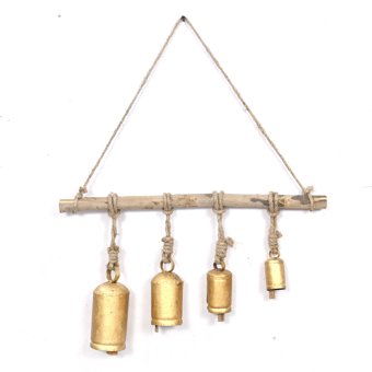 Christmas Artisan Fairtrade Metal Hanging Decoration Hanging Sleigh Bells  Christmas Artisan Fairtrade Metal Hanging Decoration Hanging Sleigh Bells