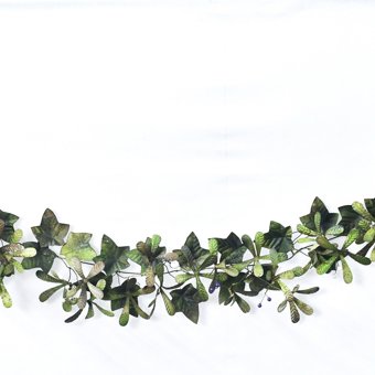 Christmas Artisan Fairtrade Metal Mistletoe Garland Decoration Christmas Artisan Fairtrade Metal Mistletoe Garland Decoration