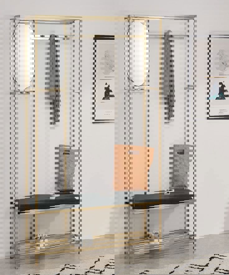 Made.Com Connelly Hallway Unit - Brass +...