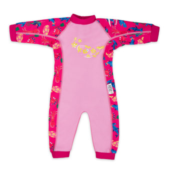 Konfidence™ Joni Pink Splashy Baby Swimsuit – Eco & UV50+ Konfidence™ Joni Pink Splashy Baby Swimsuit – Eco & UV50+