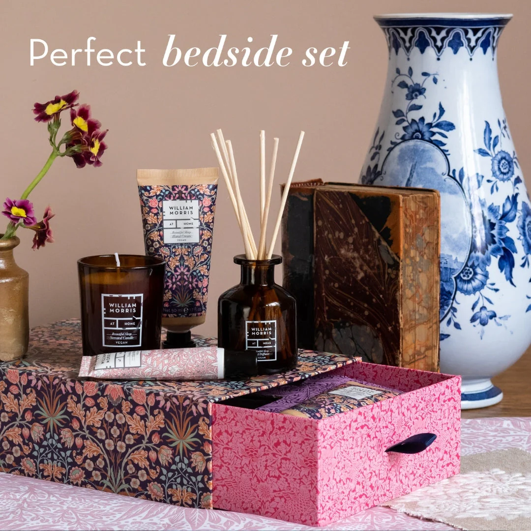 William Morris Beautiful Sleep Vegan Bedside Edit Gift Set