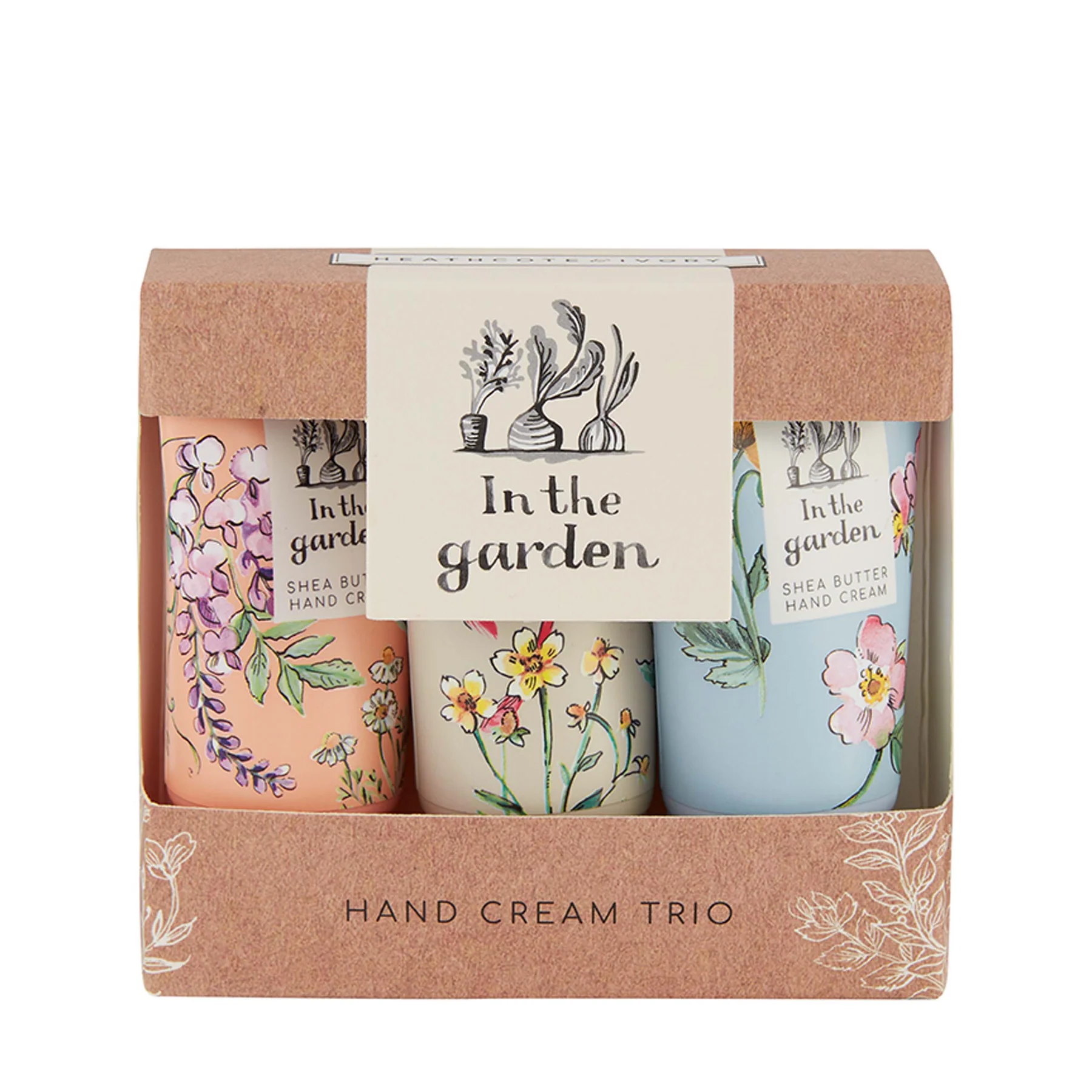 In The Garden Vegan Hand Cream Trio Gift For Her