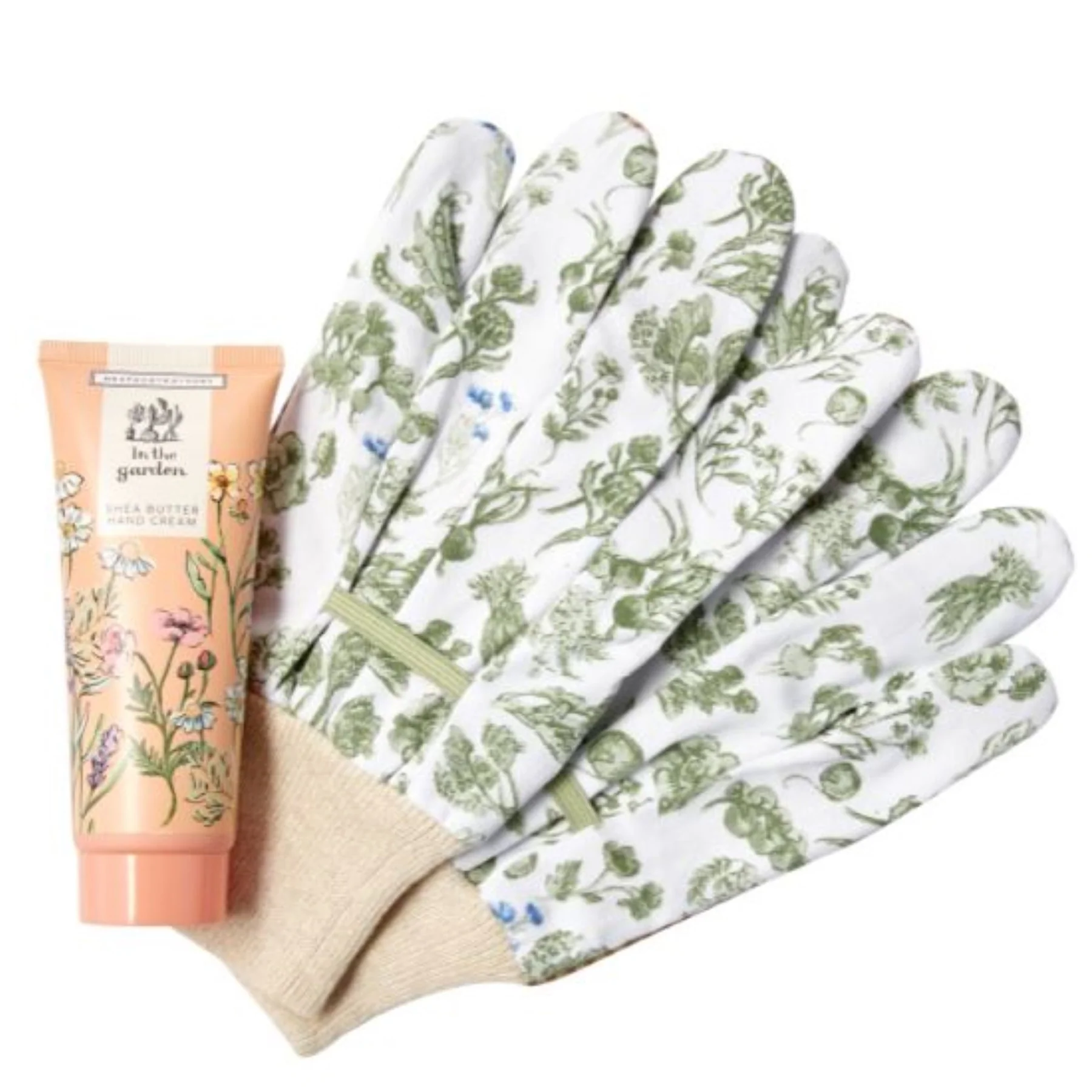 In The Garden Gardeners Gloves & Vegan Hand Cream Gift Set For Her 