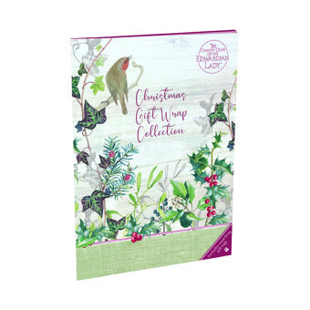Country Diary of an Edwardian Lady Christmas Gift Wrapping Paper & Tags Set  Country Diary of an Edwardian Lady Christmas Gift Wrapping Paper & Tags Set