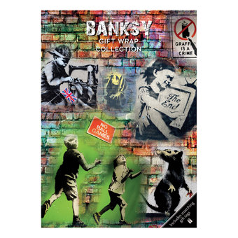 Banksy Gift Wrap & Tags Banksy Gift Wrap & Tags