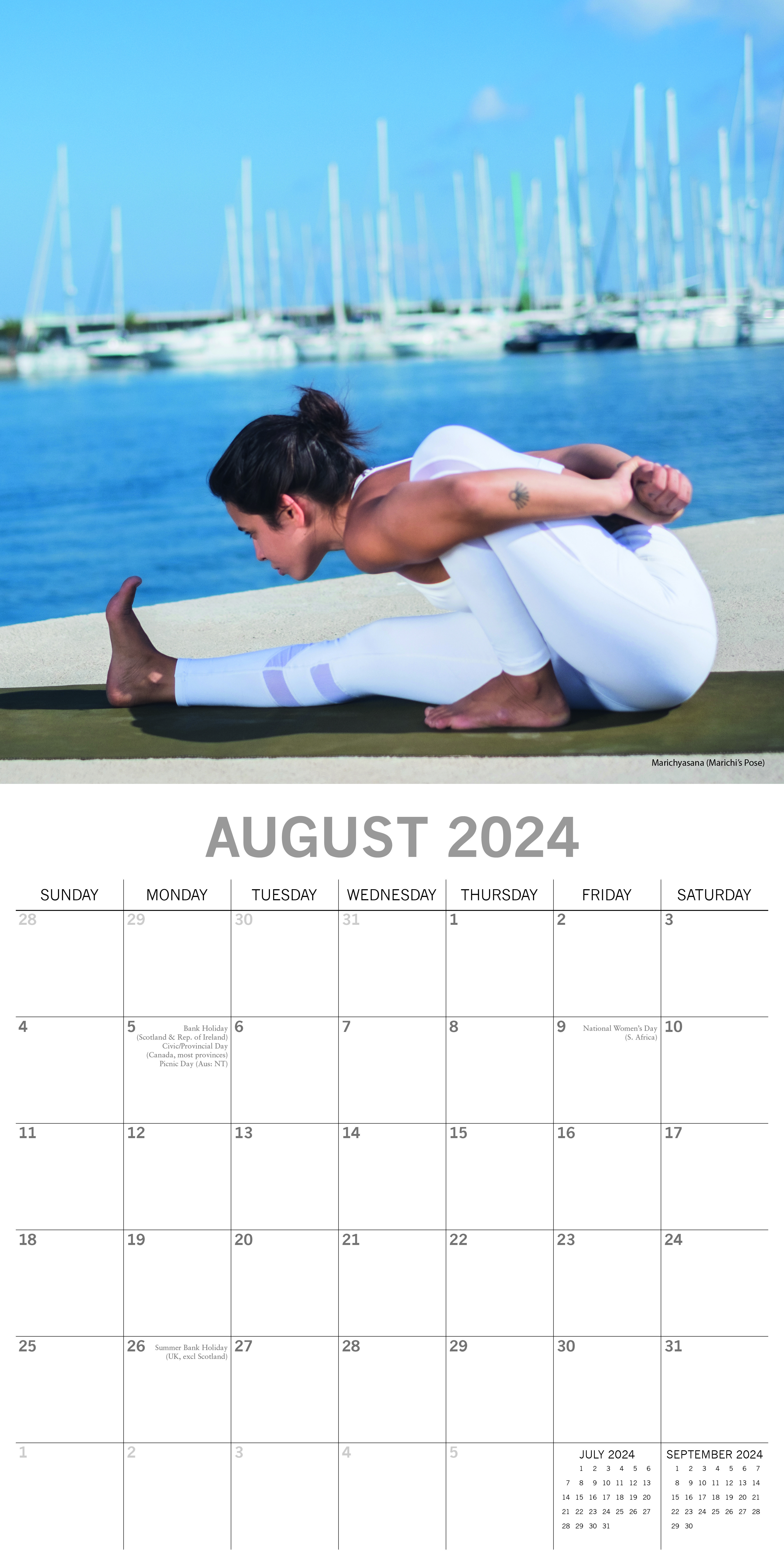 Yoga 2024 Calendar | Barnardo's Online Charity Shop