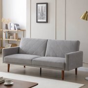 Heidi 3 Seater Grey Sofa Bed