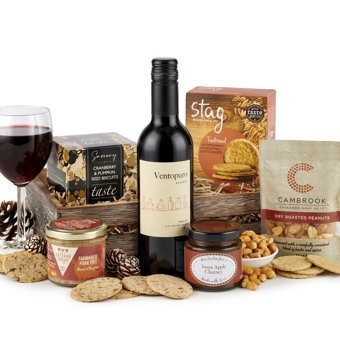 Wine And Pate Gift Tray Hamper Wine And Pate Gift Tray Hamper