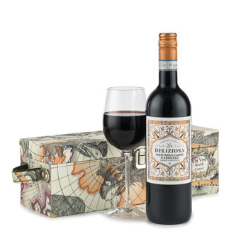 Italian Red Wine In A Presentation Gift Box  Italian Red Wine In A Presentation Gift Box