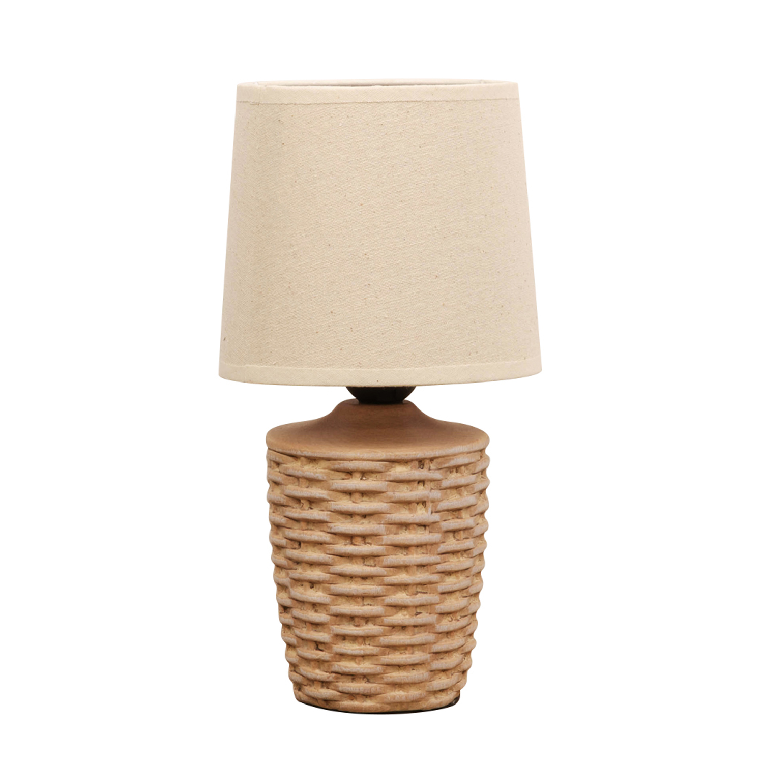 Basket store table lamp