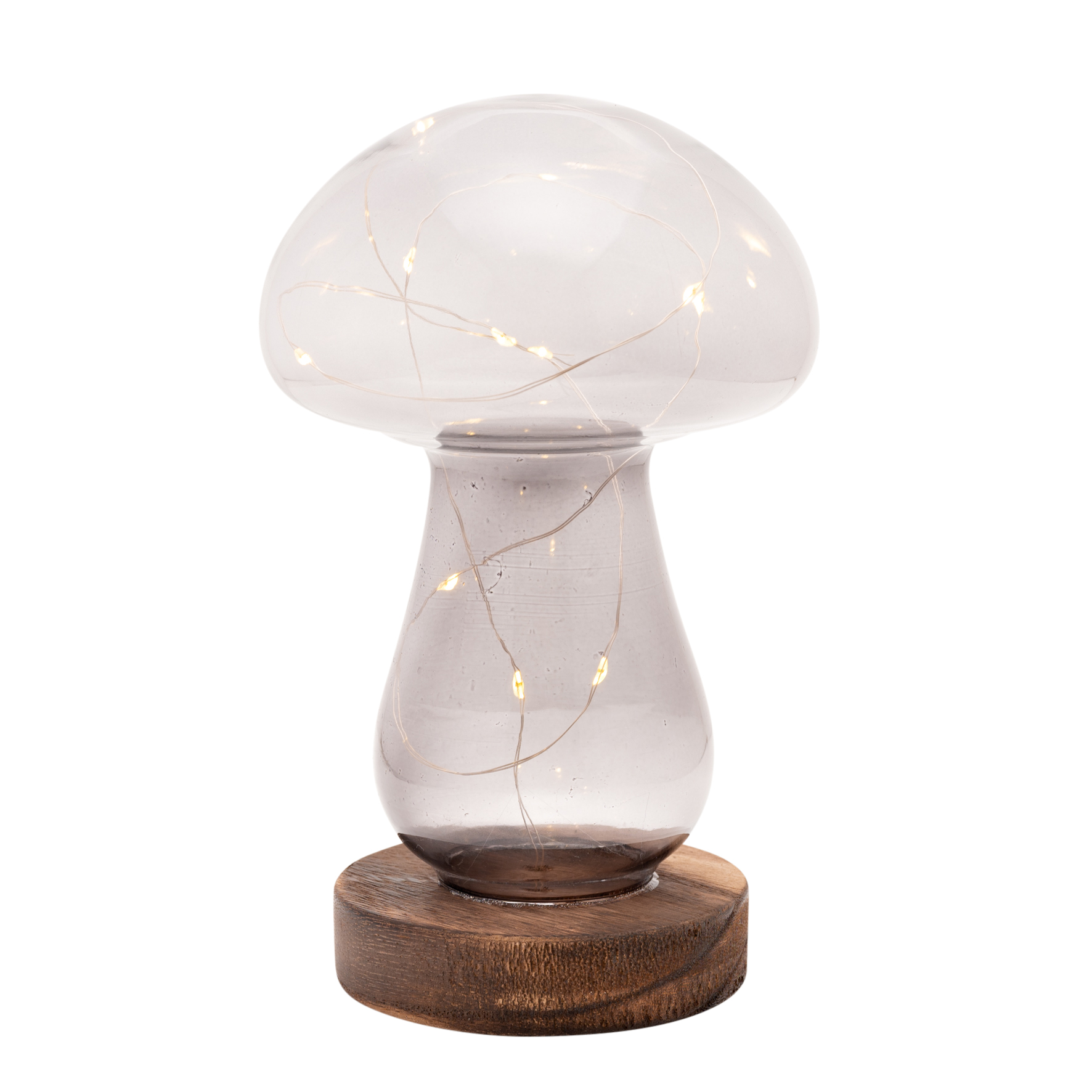 Glass mushroom lamp online