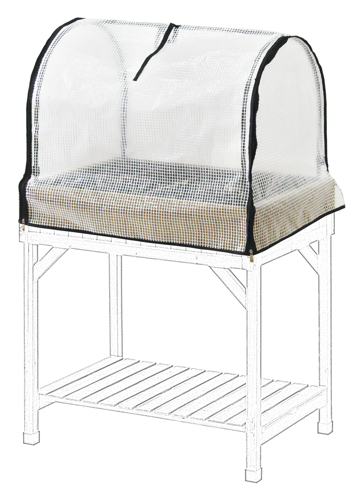 Vegtrug Herb Garden Greenhouse PE Cover for Wooden Raised Bed