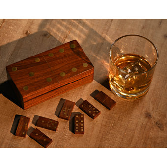 Harvey Makin Dominoes In Wooden Box Harvey Makin Dominoes In Wooden Box