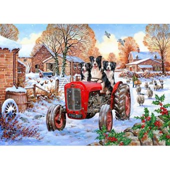 House of Puzzles Beau, Belle & Bramble 1000 Jigsaw Puzzle House of Puzzles Beau, Belle & Bramble 1000 Jigsaw Puzzle