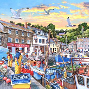House of Puzzles No. 26 - Catch of the Day 1000 pc Jigsaw Puzzle House of Puzzles No. 26 - Catch of the Day 1000 pc Jigsaw Puzzle
